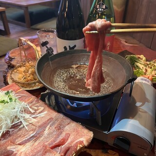 馬刺し・しゃぶしゃぶコース